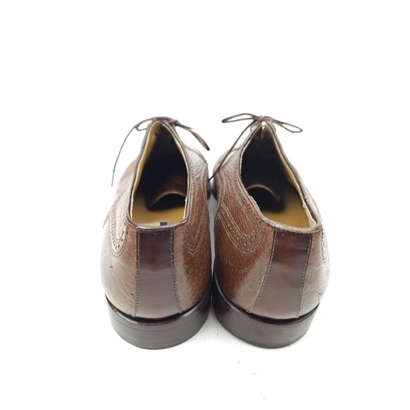 Johnston Murphy Domani Men\'s Size 10 M Dress Shoes Italy 6910 Cap Toe Brogue main image 11